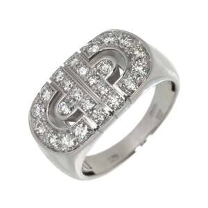 Bvlgari Bulgari Parentesi 1 Diamond Ring, 18K White Gold (750)